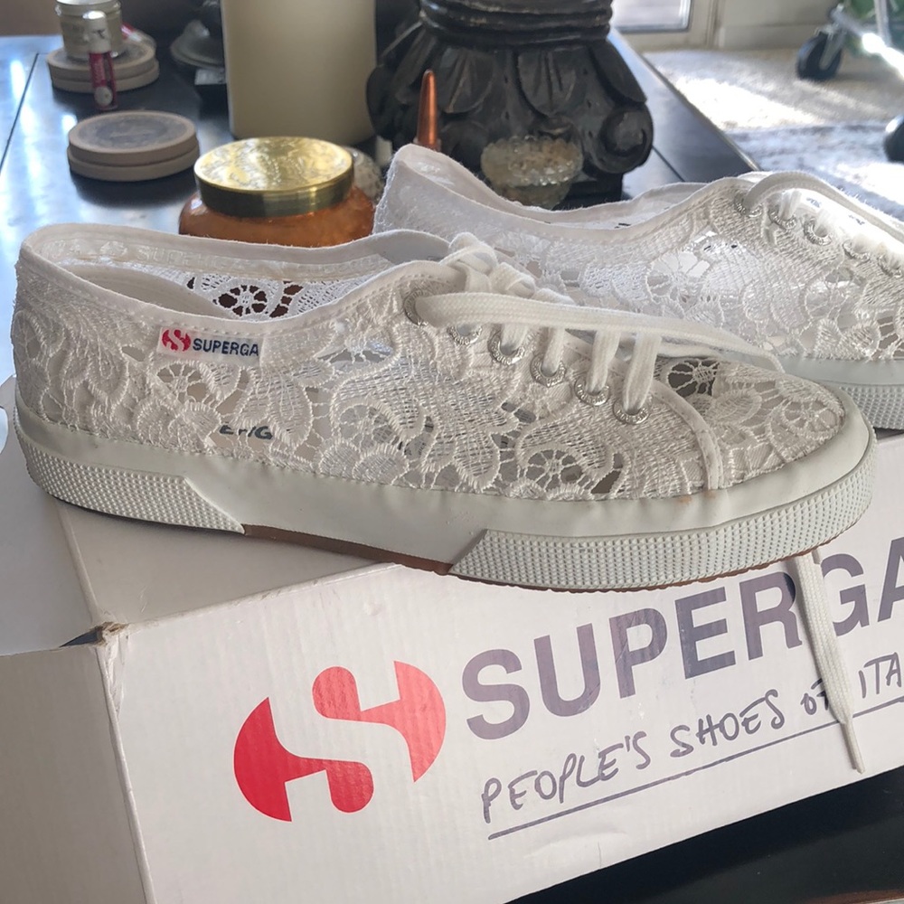 Lace White Anthropologie exclusive